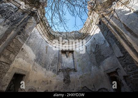 Eine Low-Angle-Aufnahme eines Stockfoto