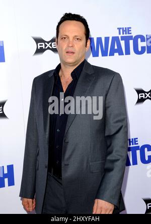 23. Juli 2012 Hollywood, Ca. Vince Vaughn bei der Premiere von „The Watch“ in Los Angeles im Grauman's Chinese Theatre. Stockfoto