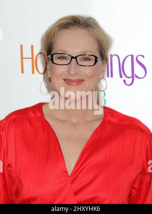 Meryl Streep bei der New Yorker Premiere von „Hope Springs“ Steven Bergman Stockfoto