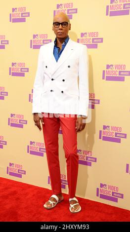 RuPaul bei den MTV Video Music Awards 2012 im Staples Center, Los Angeles. Stockfoto