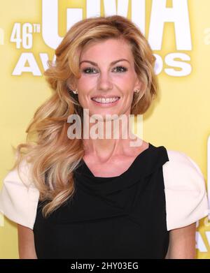 Faith Hill bei den Annual Country Music Awards 46. in Nashville, Tennessee. Stockfoto