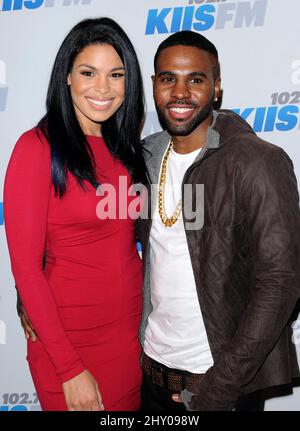 Jordin Sparks und Jason Derulo bei der 2012 KIIS FM 'Jingle Ball' Night 2 im Nokia Theater in Los Angeles, USA. Stockfoto