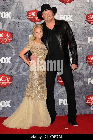 Kristin Chenoweth und Trace Adkins nehmen an den American Country Awards 2012 im Mandalay Bay in Las Vegas, Nevada, Teil. Stockfoto