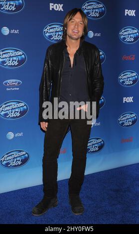 Keith Urban während der Premiere der FOX's American Idol Saison 12 in der Royce Hall auf dem UCLA Campus, Kalifornien Stockfoto