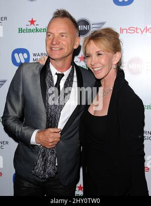 Sting at the Warner Music Group 2013 Grammys-Feier nach der Party im Chateau Marmont, Hollywood, Los Angeles nach den Annual Grammy Awards 55.. Stockfoto