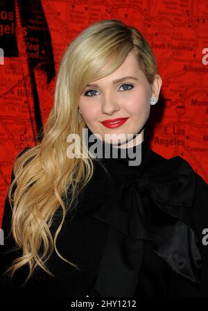 Abigail Breslin bei der Premiere von „The Call“ im ArcLight Theater in Hollywood, Kalifornien. Stockfoto