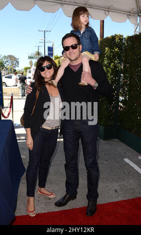 Tiffani Thiessen, Brady Smith und Harper Smith im John Varvatos 10. Annual Stuart House Benefit, John Varvatos Boutique, West Hollywood, Kalifornien. Stockfoto