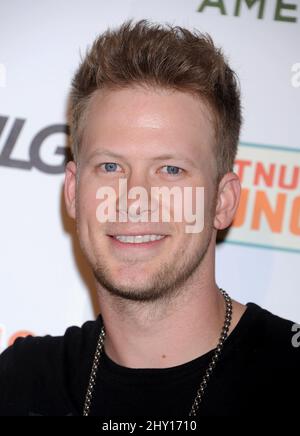 Brian Kelley und Florida Georgia Line nehmen an Tag 1 der ACM Experience in Las Vegas, Nevada, Teil. Stockfoto