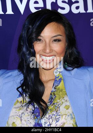 Jeannie Mai nimmt am NBC Universal Summer Press Day 2013 in Pasadena, Kalifornien, Teil. Stockfoto