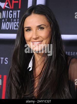 Demi Moore nimmt an der AFI's Night bei den Filmen Teil, die von Target in den ArcLight Cinemas Hollywood in Los Angeles, USA, präsentiert wurden. Stockfoto