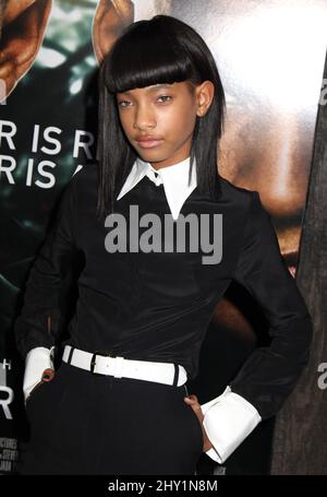 Willow Smith bei der Premiere von 'After Earth' in New York. Stockfoto