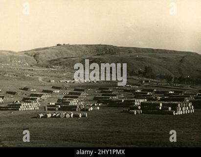 Afrika – Guerra dEtiopia (1935-1936) Stockfoto