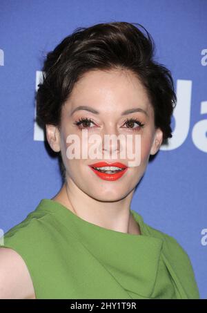 Rose McGowan kommt bei den Women in Film's 2013 Crystal + Lucy Awards im Beverly Hilton Hotel an Stockfoto