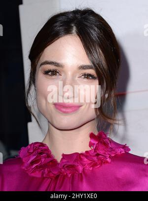 Crystal Reed nimmt an der Carolina Herrera Boutique Opening in Los Angeles Teil Stockfoto