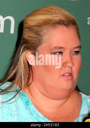 June Shannon erscheint bei einer Buchveranstaltung „How to Honey Boo Boo: The Complete Guide“ im Barnes & Noble Citigroup Center, New York Stockfoto