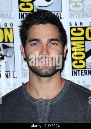 Tyler Hoechlin nimmt an der Comic-Con 2013 im San Diego Convention Center Teil Stockfoto