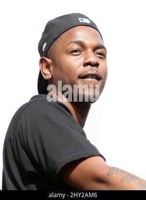 Kendrick Lamar tritt am Labor Day Weekend im Graitch Fridays im Palms Casino Resort in Las Vegas, USA, auf. Stockfoto