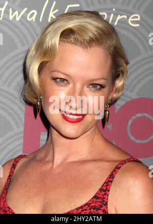 Gretchen Mol bei der Premiere der vierten Staffel von Boardwalk Empire im Ziegfeld Theatre in New York. Stockfoto