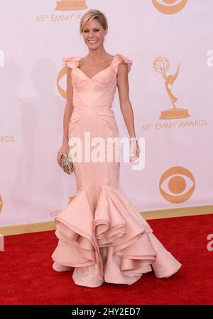 Julie Bowen nimmt an den jährlichen Primetime Emmy Awards 65. Teil, die im Nokia Theater in L.A. stattfinden Live, 22. September 2013 in Los Angeles. Stockfoto