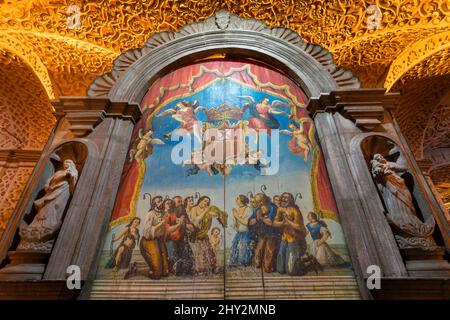 Basilica de Nuestra Señora de la Merced (Iglesia de Nuestra Señora de La Merced), Quito, Ecuador Stockfoto