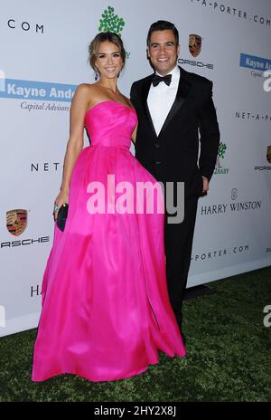 Jessica Alba und Cash Warren nehmen an der zweiten jährlichen Baby 2 Baby Gala im Book Bindery in (Culver City, CA) Teil. Stockfoto