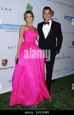 Jessica Alba und Cash Warren nehmen an der zweiten jährlichen Gala Baby2Baby im Book Bindery, Culver City, Kalifornien, Teil. Stockfoto