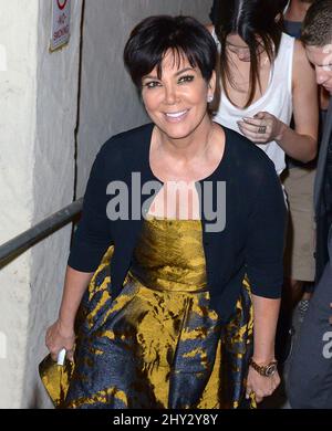 Kris Jenner nimmt an der Abschlussfeier des All Sports Film Festivals im El Portal Theatre Teil Stockfoto