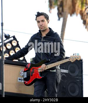 Pete Wentz, Fall Out Boy bei den TeenNick HALO Awards im Hollywood Palladium in Los Angeles, Kalifornien. Stockfoto