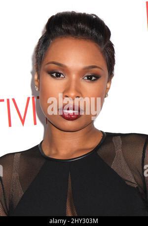 Jennifer Hudson bei der Premiere von „Black Nativity“ in New York. Stockfoto