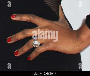 Jennifer Hudson bei der Premiere von „Black Nativity“ in New York. Stockfoto