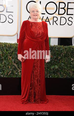 June Squibb bei der Ankunft bei den jährlichen Golden Globe Awards 71. im Beverly Hilton in Beverly Hills, Los Angeles, CA, USA, im Januar 12, 2014. Stockfoto