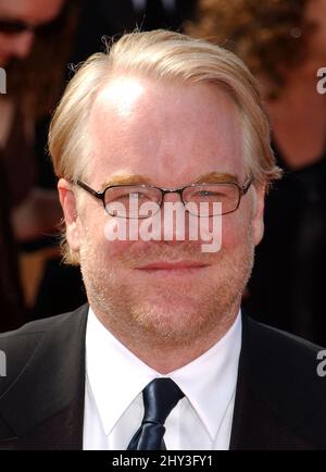 18. September 2005 Los Angeles, Ca. Philip Seymour Hoffman DIE jährlichen Primetime EMMY Awards 57. im Shrine Auditorium Stockfoto