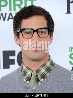 Andy Samberg bei den Film Independent Spirit Awards 2014 Stockfoto