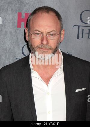 Liam Cunningham bei der Premiere von Game of Thrones in New York in der vierten Staffel. Stockfoto