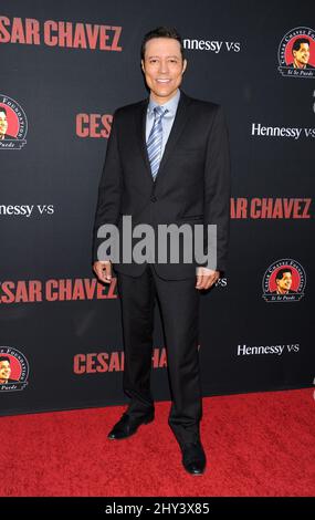 Yancey Arias bei der Premiere von „Cesar Chavez“ in Los Angeles Stockfoto