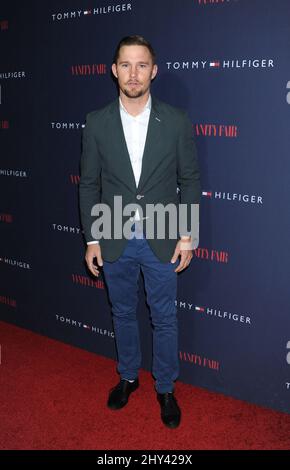 Brian Geraghty nimmt am 9. April 2014 im London Hotel in West Hollywood, Kalifornien, an der Eröffnungsveranstaltung der Zooey Deschanel for Tommy Hilfiger Collection Teil. Stockfoto