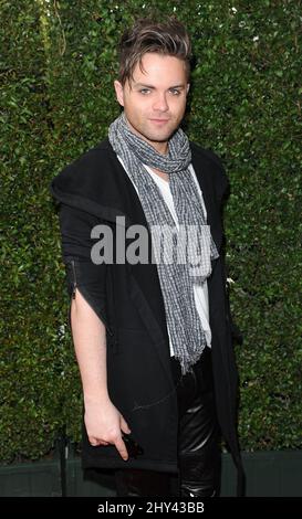 Thomas Dekker nimmt an der John Varvatos 11. Annual Stuart House Benefit in Hollywood, Kalifornien, Teil. Stockfoto