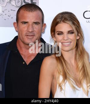 Annalynne McCord, Dominic Purcell bei der Premiere von „I Choose“ in Los Angeles, Kalifornien. Stockfoto