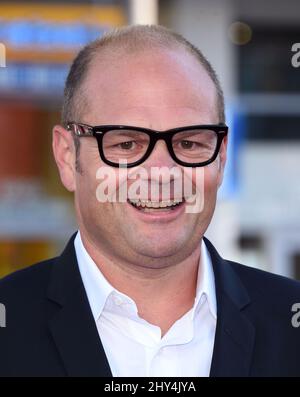 Chris Bauer nimmt an der Premiere für die siebte und letzte Staffel von HBO's „True Blood“ Teil, die im TLC Chinese Theatre in Los Angeles, USA, stattfand Stockfoto