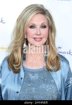 Morgan Fairchild nimmt an der TCA im Sommer 2014 Teil: „Northpole Christmas Cemetery“ von Hallmark im Northpole Manor in Beverley Hills Stockfoto