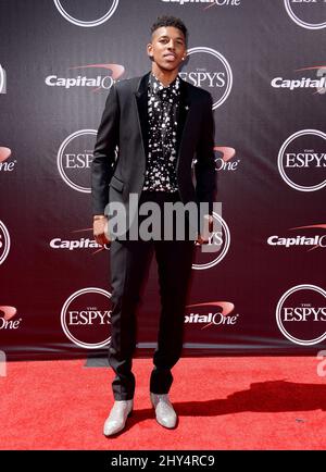 Nick Young nimmt an den ESPY Awards 2014 in Los Angeles, Kalifornien, Teil. Stockfoto