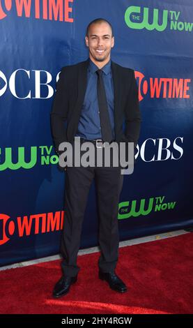 Bryton James nimmt an der CBS-CW-Showtime Summer TCA Press Tour 2014 im Pacific Design Center in Los Angeles, Kalifornien, Teil. Stockfoto