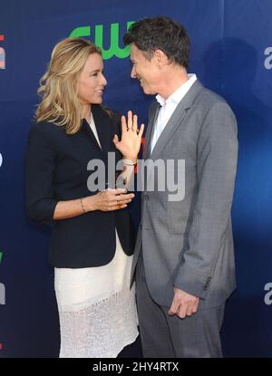 Tea Leoni & Tim Daly bei der CBS-CW-Showtime Summer TCA Press Tour 2014 im Pacific Design Center in Los Angeles, Kalifornien. Stockfoto
