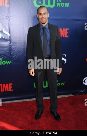 Bryton James nimmt an der CBS-CW-Showtime Summer TCA Press Tour 2014 im Pacific Design Center in Los Angeles, Kalifornien, Teil. Stockfoto