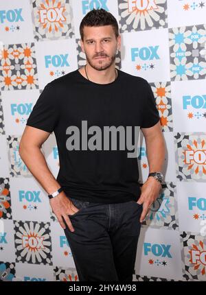 David Boreanaz nimmt an der FOX All-Star Summer TCA Party 2014 Teil, die am 20. Juli 2014 im SoHo House, West Hollywood, Kalifornien, stattfand. Stockfoto