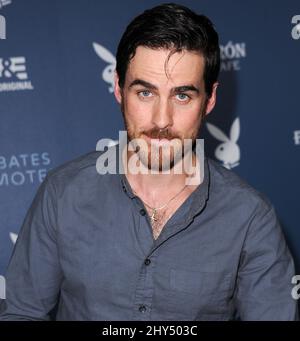 Colin O'Donoghue nimmt an der Playboy- und Bates Motel-Veranstaltung während der Comic-Con International 2014, San Diego, 25. Juli 2014 Teil. Stockfoto