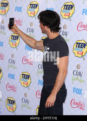 Ian Somerhalder kommt zu den Teen Choice Awards 2014 im Shrine Auditorium, Los Angeles. Stockfoto
