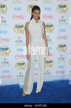 Kendall Jenner kommt zu den Teen Choice Awards 2014 im Shrine Auditorium, Los Angeles. Stockfoto