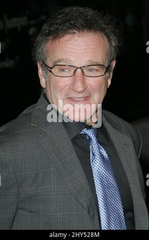 DATEI-FOTO: Robin Williams stirbt mit 63 Jahren. Robin Williams bei den Annual New York Film Critics Circle Awards 72.. (NYC) Stockfoto