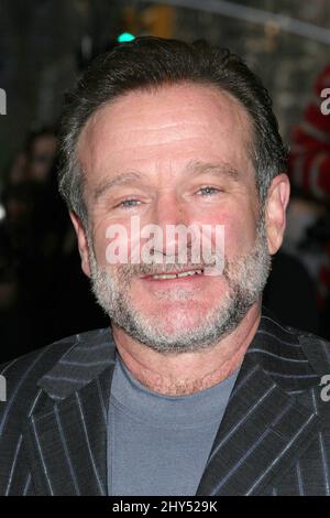 DATEI-FOTO: Robin Williams stirbt mit 63 Jahren. Robin Williams bei der Premiere von 'House of D'. (NYC) Stockfoto